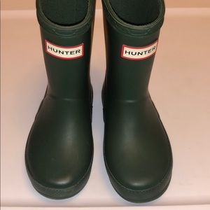 Green Toddler Girl Hunter Boots